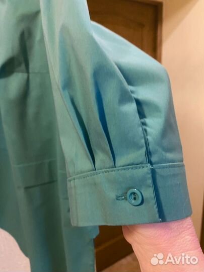 Рубашка женская х/б длинная размер 56