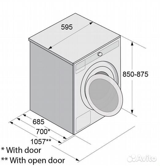 Стиральная машина Asko W2114C.W в наличии