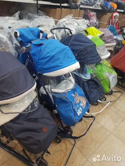 Санки коляска ника детям 7 -2, 7-6, 8-7