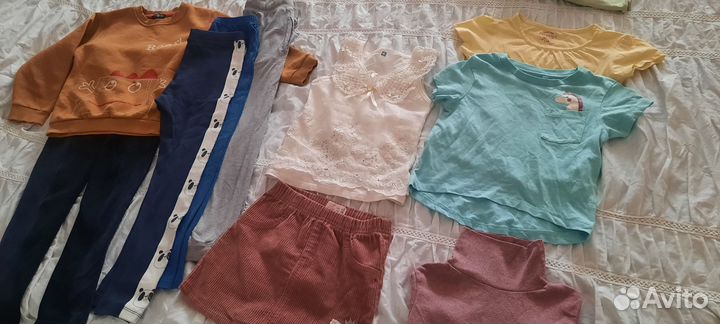 Вещи пакетом на девочку