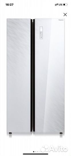 Холодильник бирюса sbs587wg