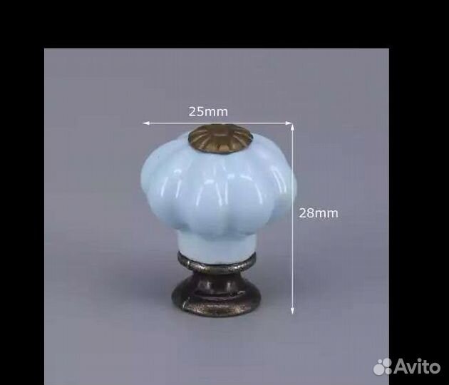 Мебельные ручки. Керамические. Zara Home