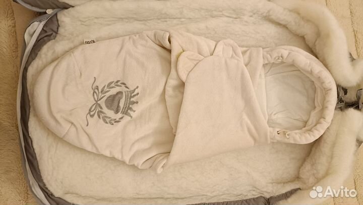 Комплект на выписку зимний