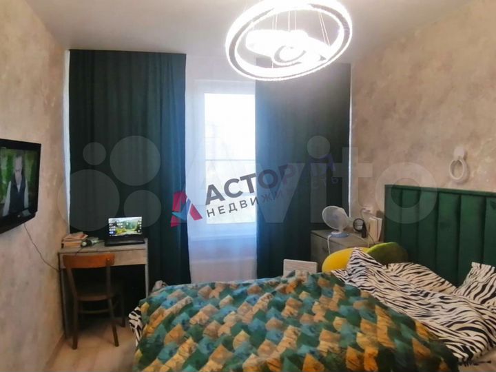 2-к. квартира, 52,8 м², 4/16 эт.