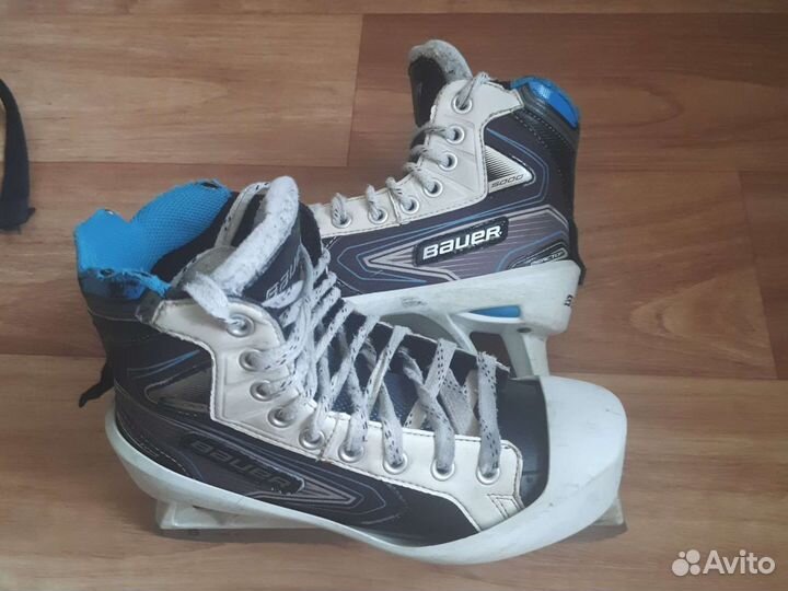 Хоккейные коньки bauer вратарские