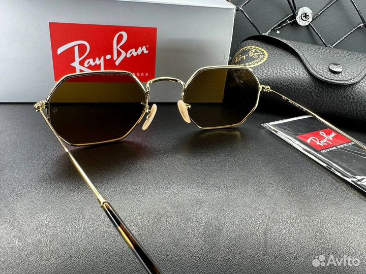 Очки RayBan octagonal RB3556N