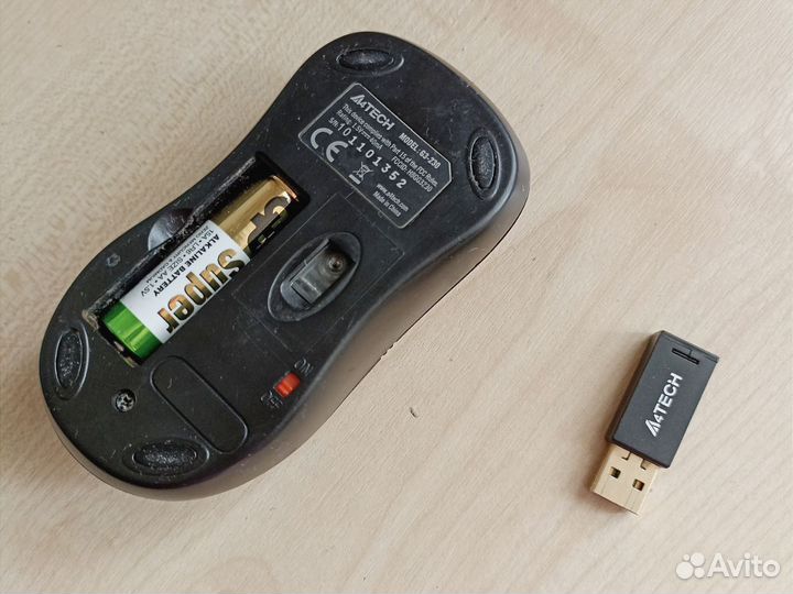 Беспроводная клавиатура и мышь A4tech