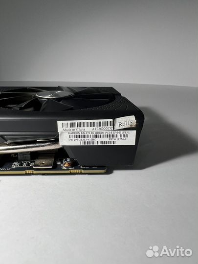 Видеокарта rx 470 4gb