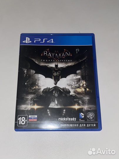 Игры для приставок ps4 batman Рыцарь Аркхема