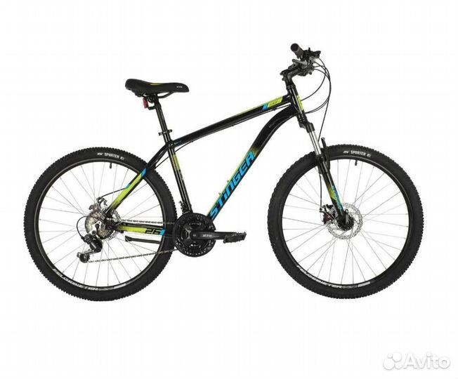 Горный велосипед Stinger Element Evo 26 черный 16