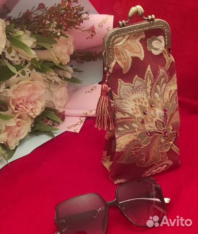 Футляр для очков ручной работы