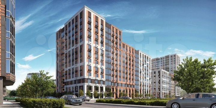 2-к. квартира, 54,8 м², 3/23 эт.