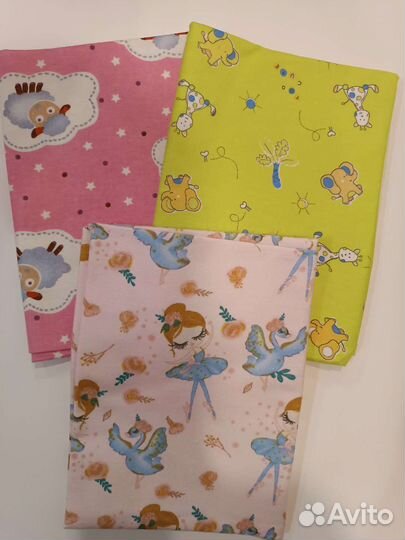 Пеленки фланель ситец кулирка