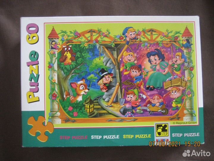 Пазлы разные