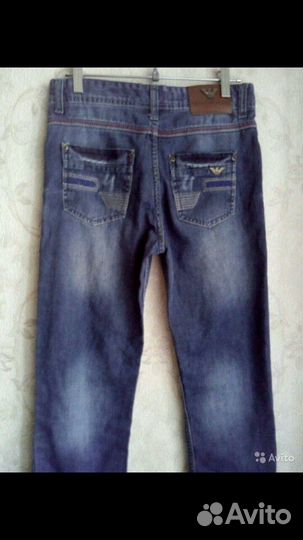 Джинсы Armani на мальчика 10 лет