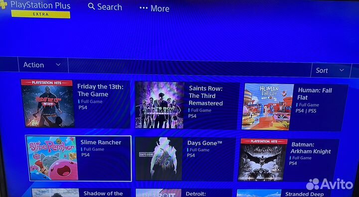 Ps4 slim (800 игр)