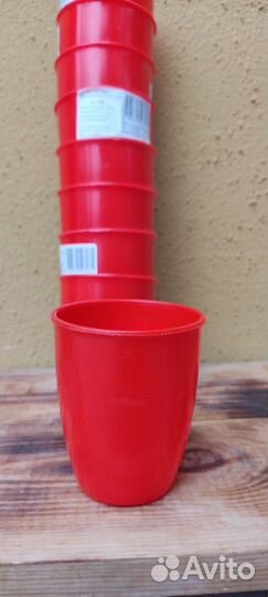 Стакан runis пластмассовый, 0,2л