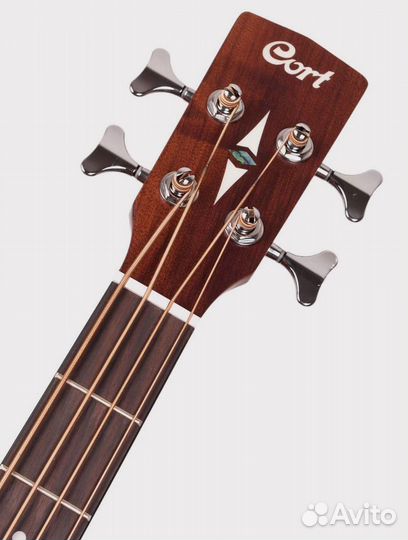 Электроакустическая бас-гитара Cort SJB5F NS