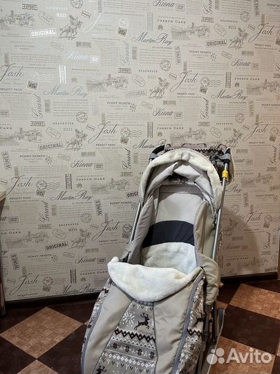 Сани коляска детские