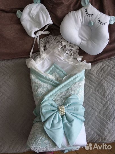 Конверт на выписку для мальчика,эксклюзив