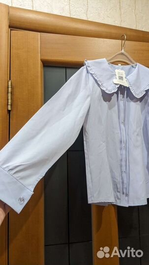 Блузка для девочки школьная