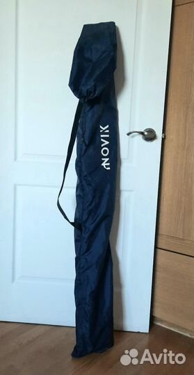 Лыжный комплект, лыжи, палки, чехол, 140см