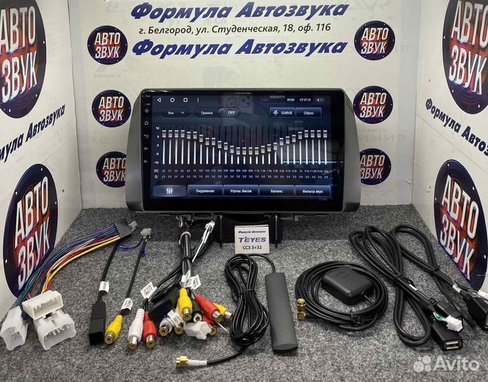 Штатная магнитола Toyota bB 2 2005-2016 cc3 3-32