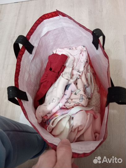 Вещи на девочку 0-6 мес