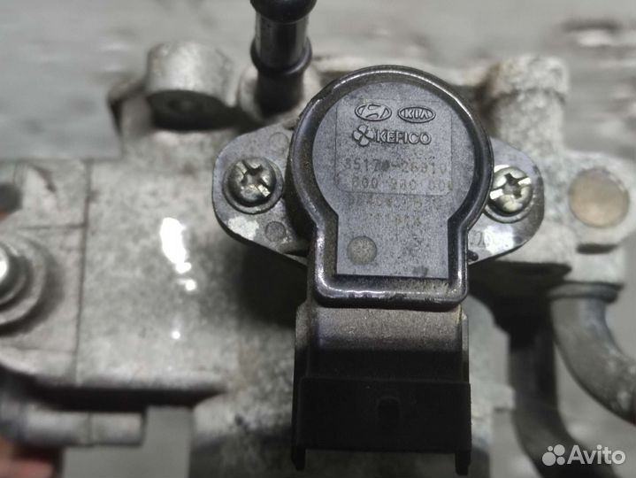 Дроссельная заслонка Ceed 1 1.6