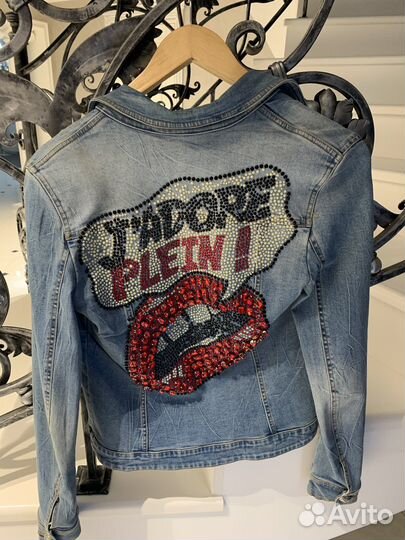 Джинсовая куртка philipp plein оригинал 42-44