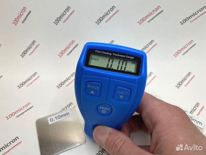 Толщиномер GM200 синий. Новый