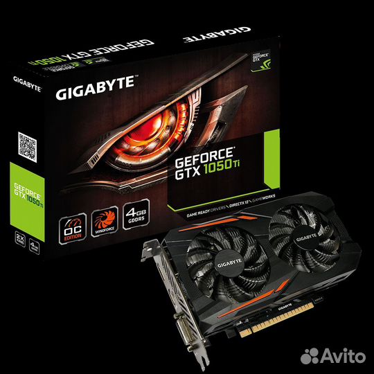 Gigabyte GTX 1050 TI 4GB OC windforce