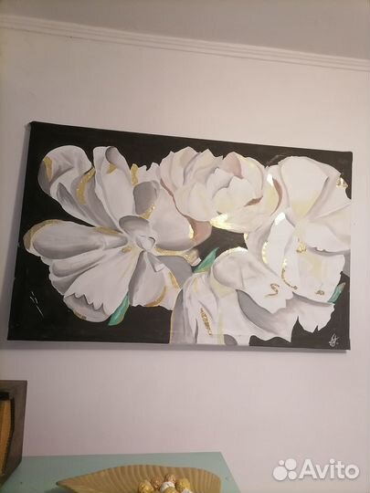 Картина маслом на холсте большая
