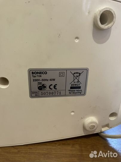 Увлажнитель воздуха boneco