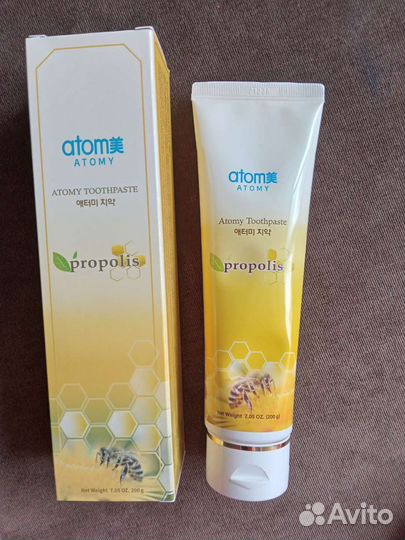 Atomy зубная паста с прополисом