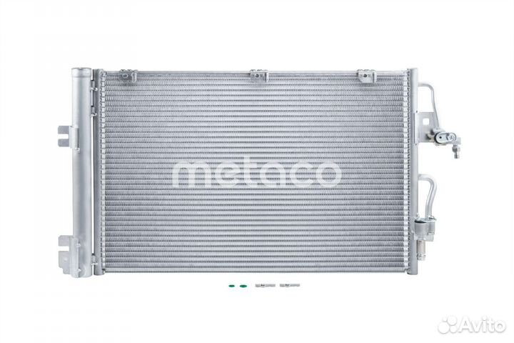Радиатор кондиционера Opel Astra H (04-15)