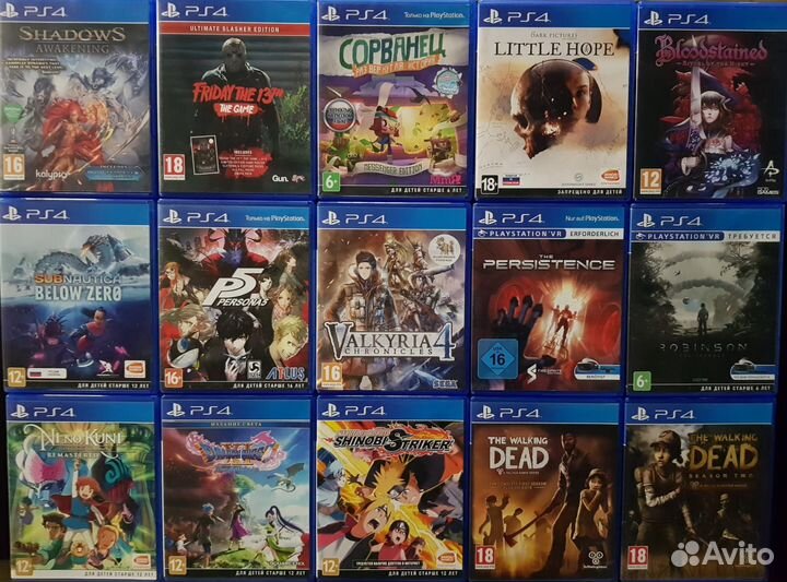 Игры на PS4 по 2000