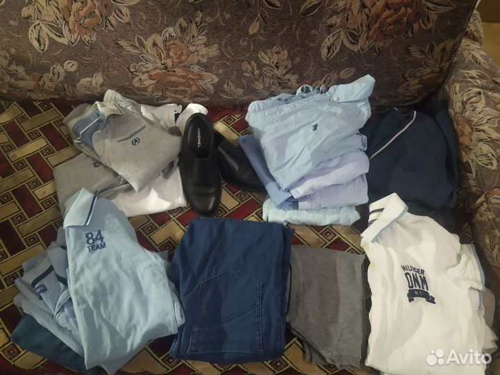 Школьная одежда пакетом на мальчика 128-134