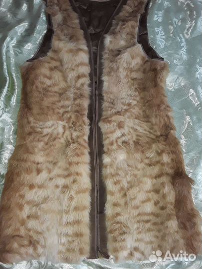 Жилетка из камышового кота