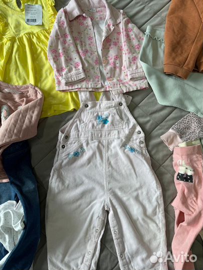 Детские вещи пакетом для девочек 80 86
