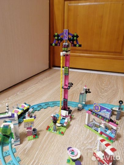 Lego Friends Парк развлечений: американские горки