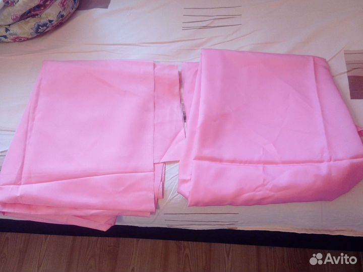 Занавески, шторы шёлковые, новые СССР