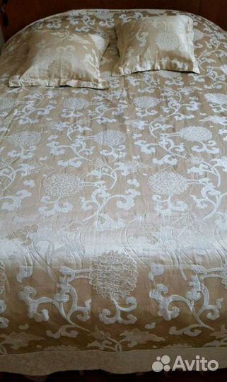 Покрывало хлопковый жаккард италия