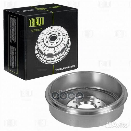Барабан тормозной Trialli 528 TO216167, 14058