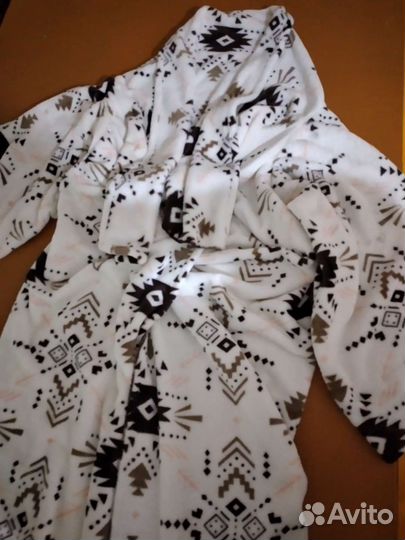 Плед с рукавами, длинный