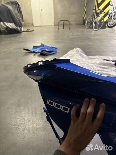 Комплект пластика kawasaki z1000sx