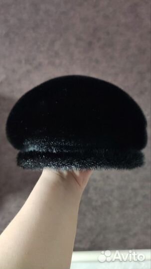 Меховая мужская кепка