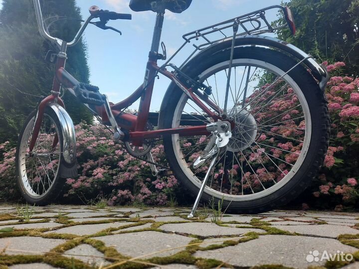 Велосипед красный