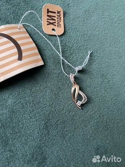 Золотая подвеска 585проба