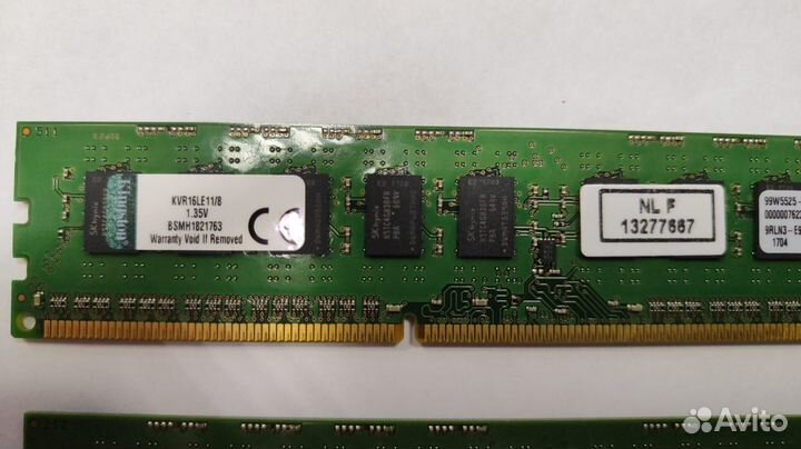 Модуль памяти KVR16LE11/8 8GB